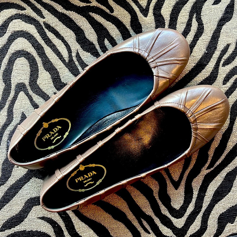 Gorgeous Prada Ballet Flats